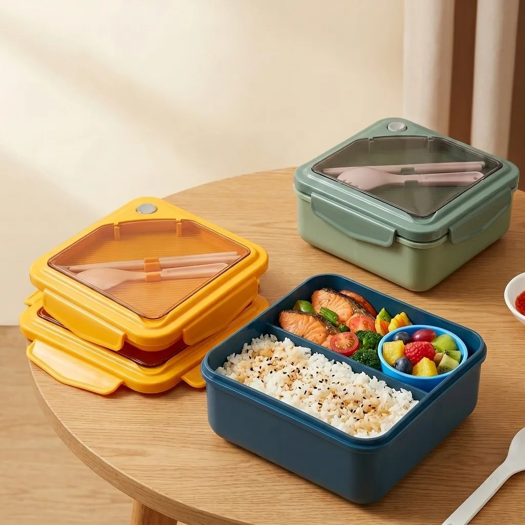 Meal Prep Or Prep Meal - Набор пластиковых ланч-боксов для приготовления еды,