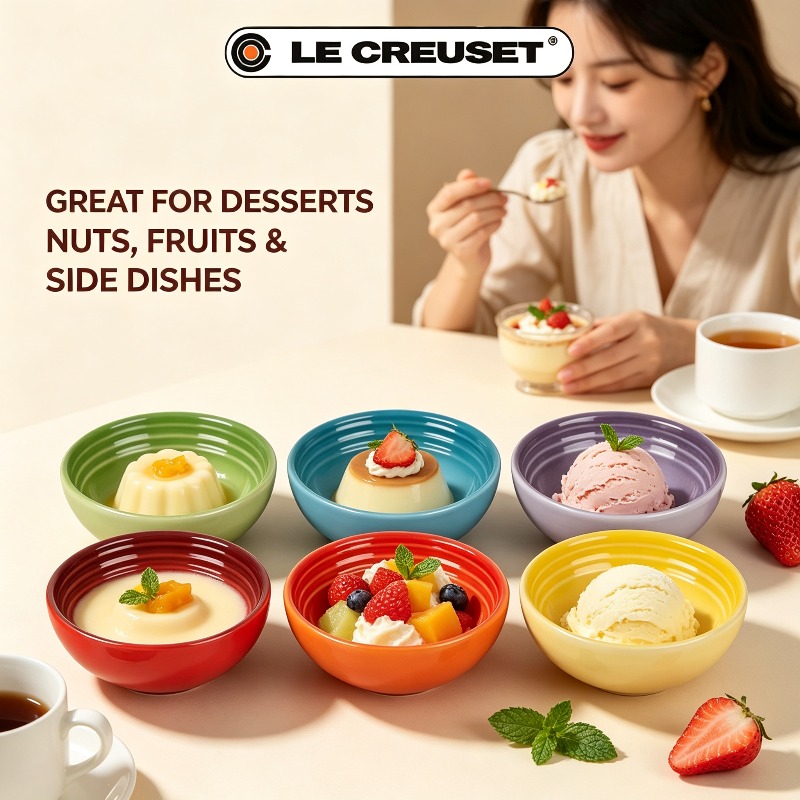 LE CREUSET, набор из 6 миниатю – обзор и цена Meal Prep Bowl