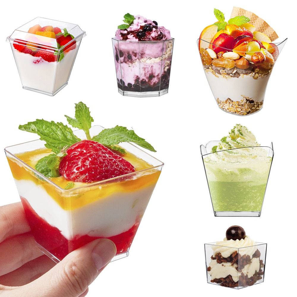 10 шт., чашка для йогурта, одн – обзор и цена Sauce Dipping Cup