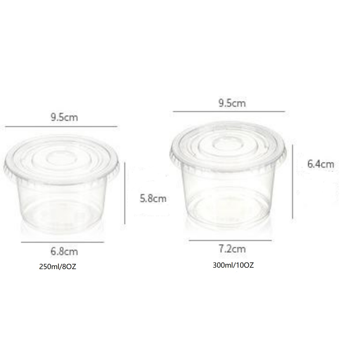 Пластиковые стаканчики для дес – обзор и цена Sauce Dipping Cup